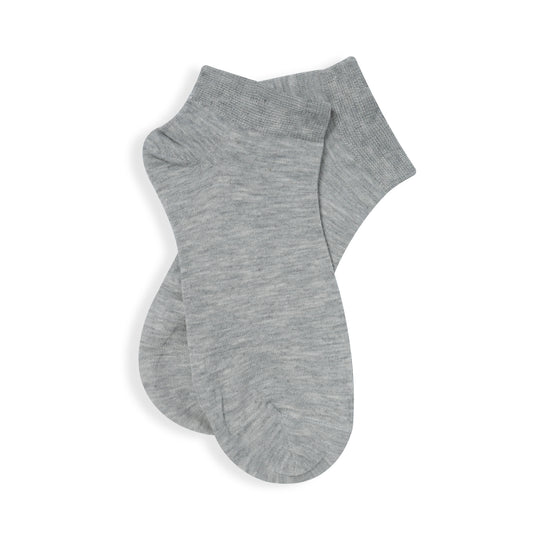 Gray Ankle Socks