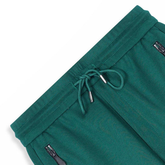 Imported Turquoise French Terry Trouser For Men