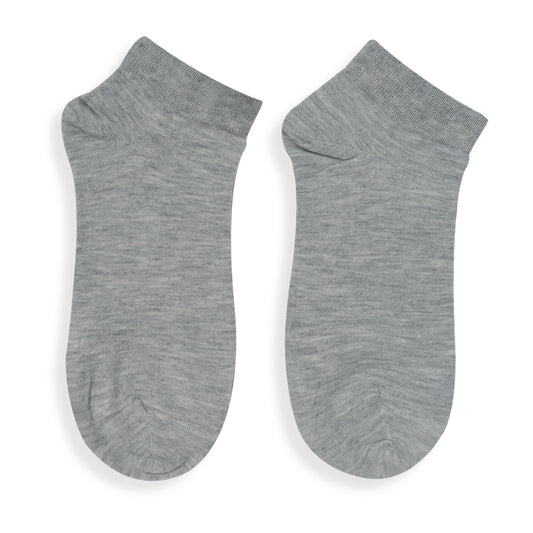 Gray Ankle Socks