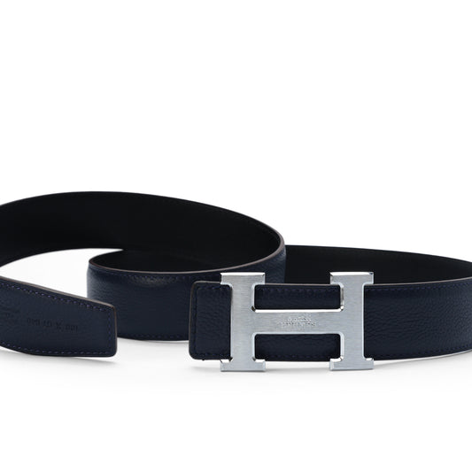 Black H buckle belt