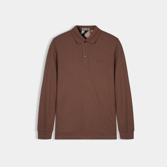Imported Brown Rugby Polo For Men