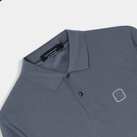 Imported Grey Rugby Polo For Men
