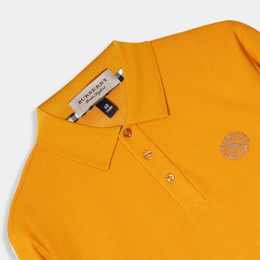 Imported Mustard Rugby Polo For Men