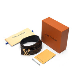 Brown check belt