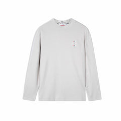 Imported Off-White Mock Neck Sweatshirt For Men