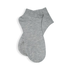 Gray Ankle Socks
