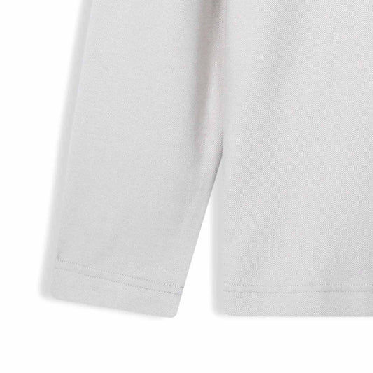 Imported Off-White Mock Neck Sweatshirt For Men