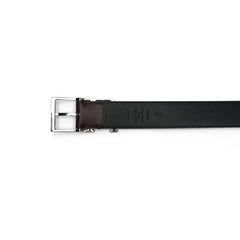 Brown skyline silver buckle belt