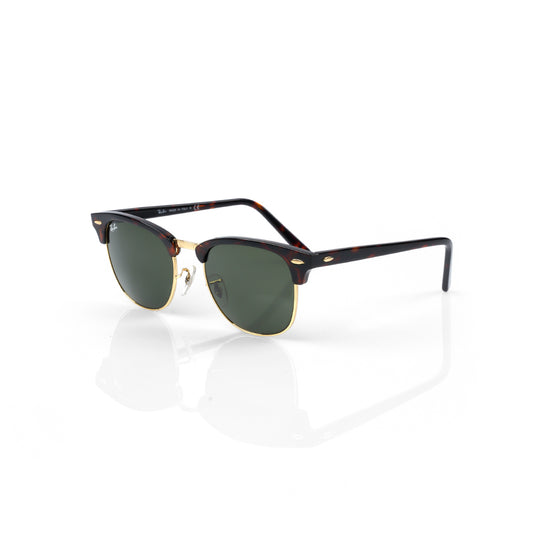 Imported Clubmaster Classic Mock Tortoise Shell & Gold Frames Sunglasses