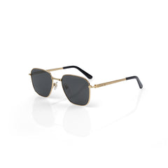 Imported Silver Finish with Purple Gradient Sunglasses