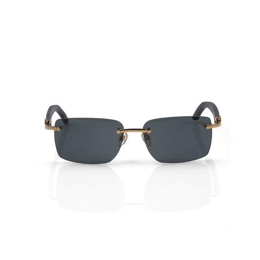 Imported Silver Finish with Smoke Grey Aviator Sunglasses