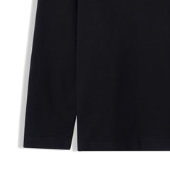 Imported Men Black Mock Neck Sweatshirt