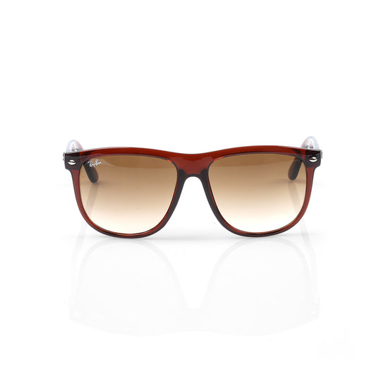 Imported Caribbean Transparent Burgundy Frames with Brown Gradient Sunglasses