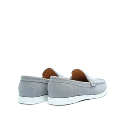 Imported Men Grey Loafers