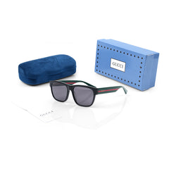 Imported Sunglasses with Signature Green & Red Web Stripe