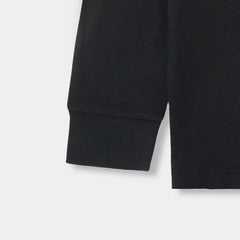 Imported Black Mock Neck Sweatshirt For Men