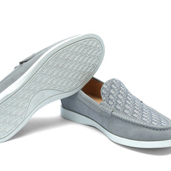 Imported Men Grey Loafers