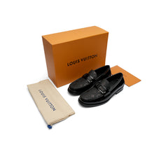 Printed logo major loafer