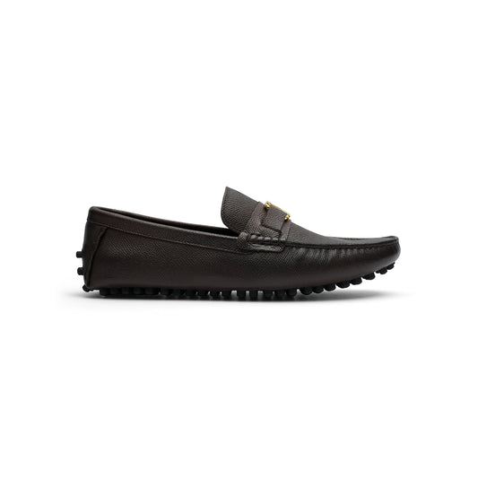Signature Brown Driver Loafer