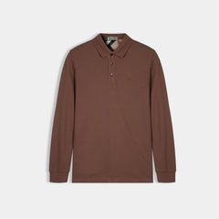 Imported Brown Rugby Polo For Men