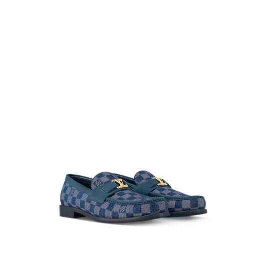 Imported  Blue Check Major Loafer