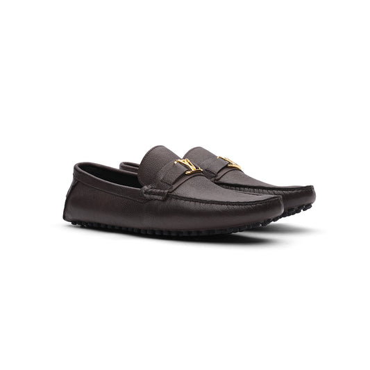 Signature Brown Driver Loafer
