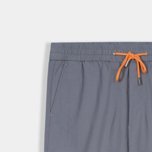 Imported Grey Nylon Polyester Soft Winter Trouser For Men