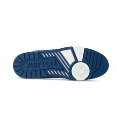 Blue White Trainers Sneakers