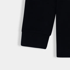 Imported Black Rugby Polo For Men