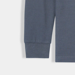 Imported Grey Rugby Polo For Men