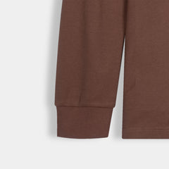 Imported Brown Rugby Polo For Men
