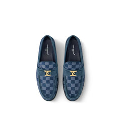 Imported  Blue Check Major Loafer