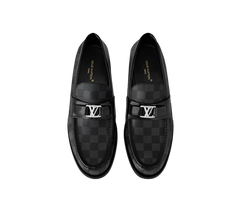 Imported Charcoal Grey Major Loafers Check design