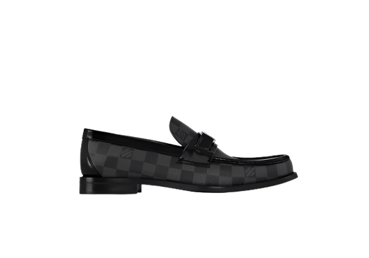 Imported Charcoal Grey Major Loafers Check design