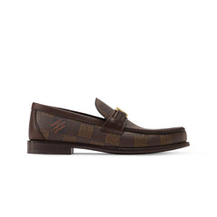 Brown Check Major Loafers