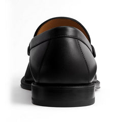 Black Suede Granville Loafers