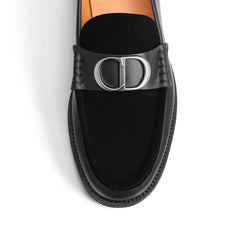 Black Suede Granville Loafers