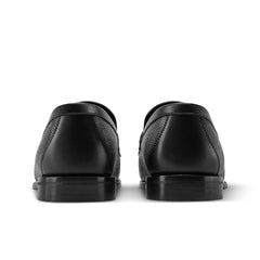Graphite Check Major Loafers