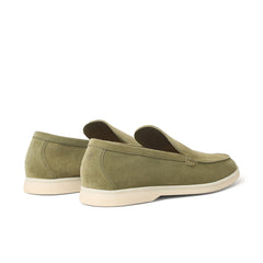 loro piana walk sage green loafers Green (100% orignal)